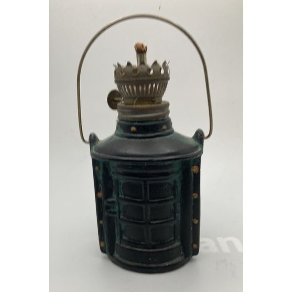 Dabs Miniature Oil Lamp Boat Lantern Style Base -- Art. No. D3527 - 5.5" Tall - Picture 2 of 9